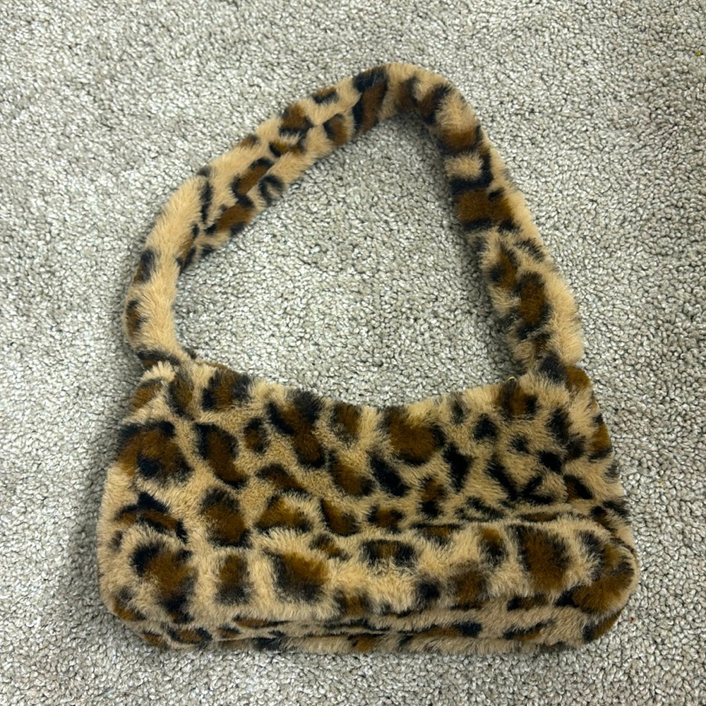 SHEIN Leopard Hobo Bag